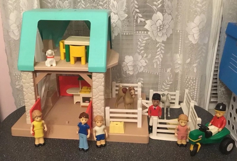 little tikes vintage dollhouse accessories